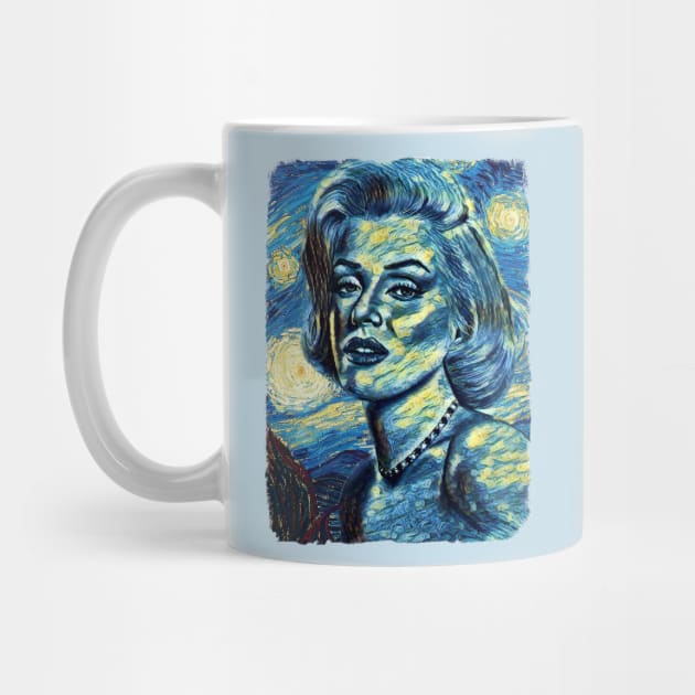 Marilyn Monroe Van Gogh Style by todos